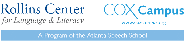 Rollins Center for Language & Literacy / Cox Campus