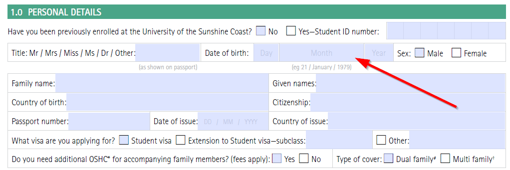 2021 01 03 17 16 16 International Student Application Form.pdf Adobe Acrobat Reader DC