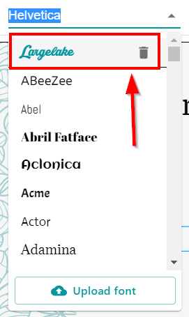 Upload Custom Font 3