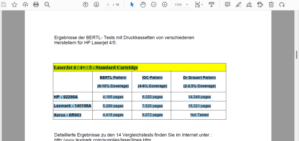 Copiar manualmente una tabla PDF a Excel