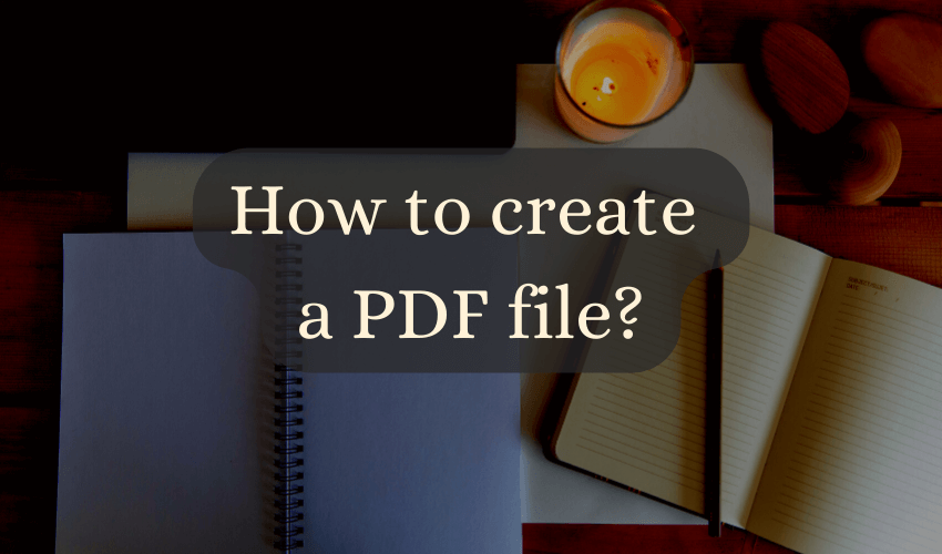 crear un archivo PDF
