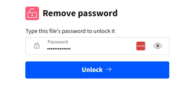 remove pdf password smallpdf